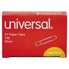 Universal Paper Clips, Small (No. 1), Silver, 100PK A7072210A